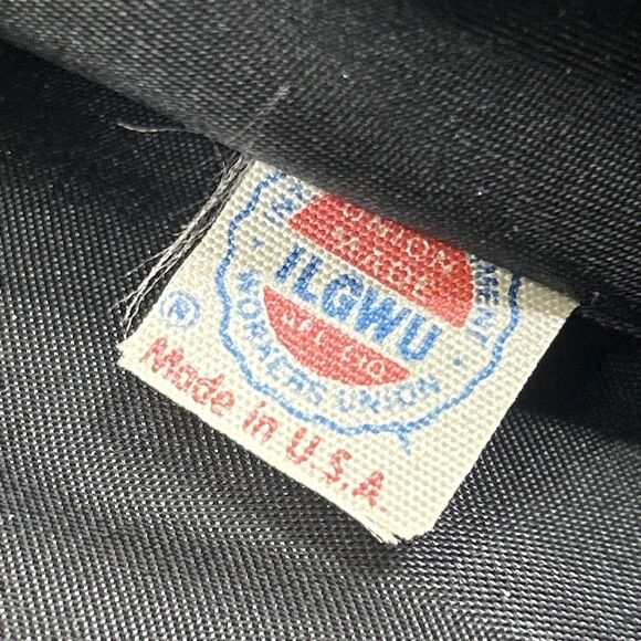 Vintage Bromleigh Coat ILGWU Union Made Gray Stripe Scarf Pure Wool Small/Medium - Picture 13 of 16